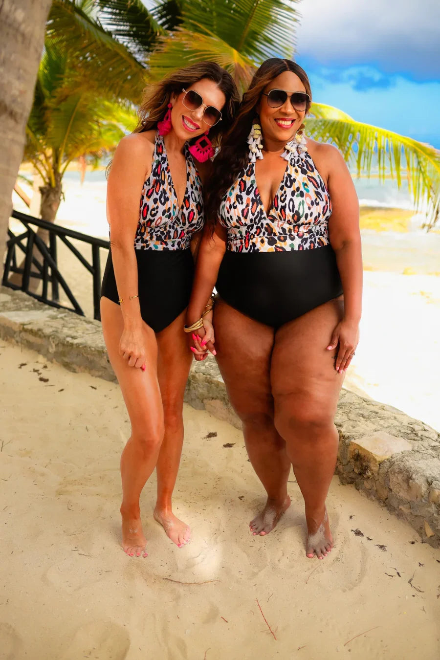 Wild Tide Halter One Piece - Reg & Curvy