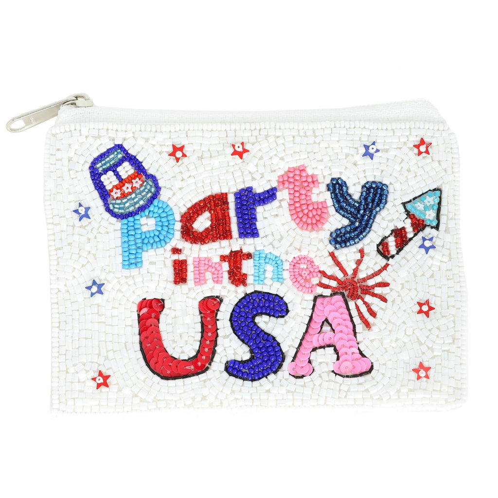 Party in the USA Sparkle Pouch