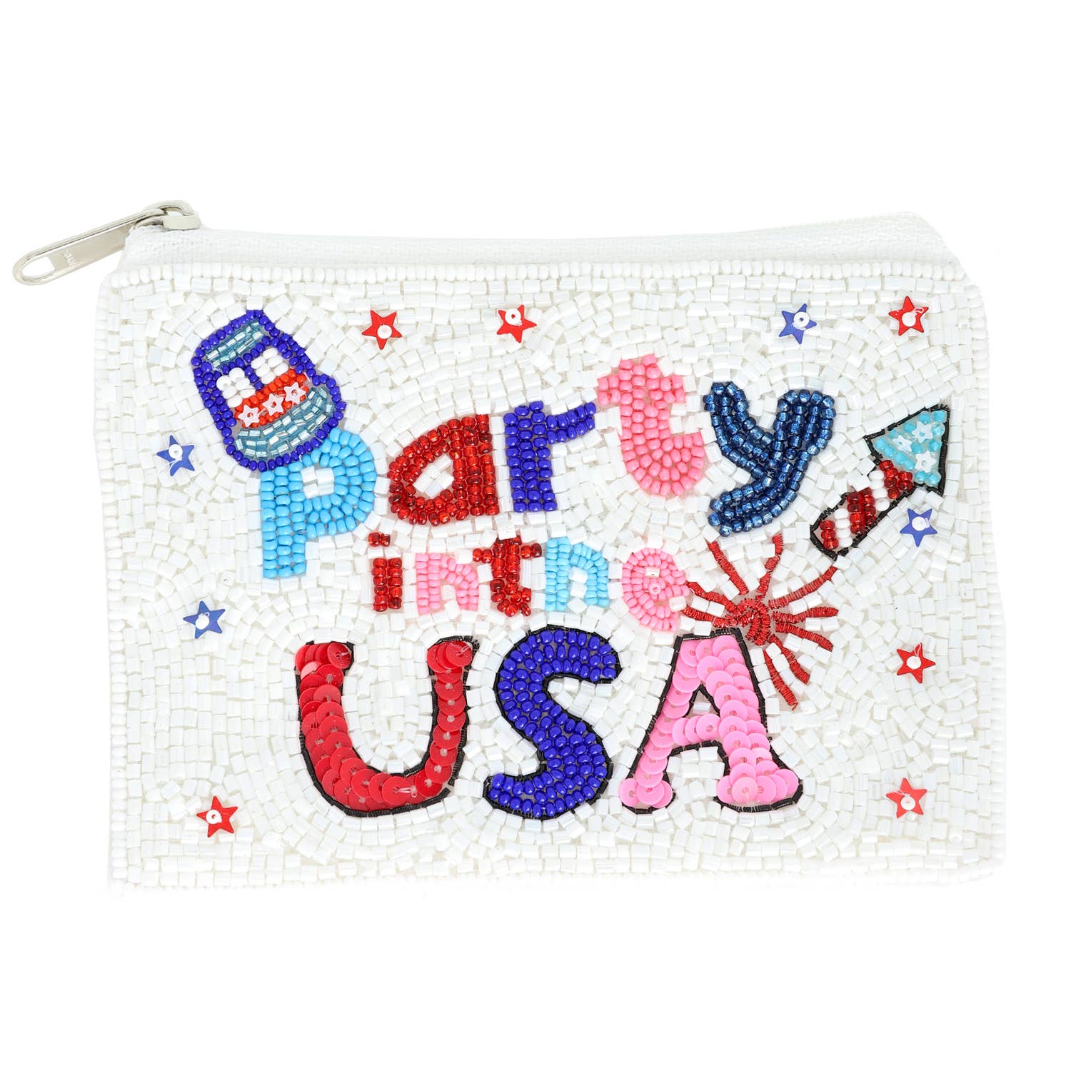 Party in the USA Sparkle Pouch