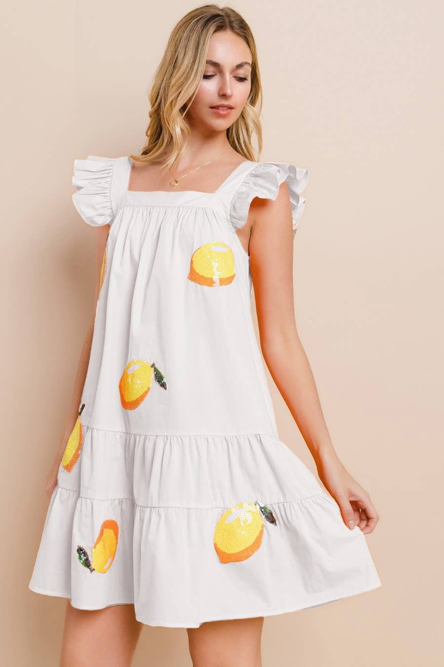Limoncello Love Tiered Dress - 2 Colors