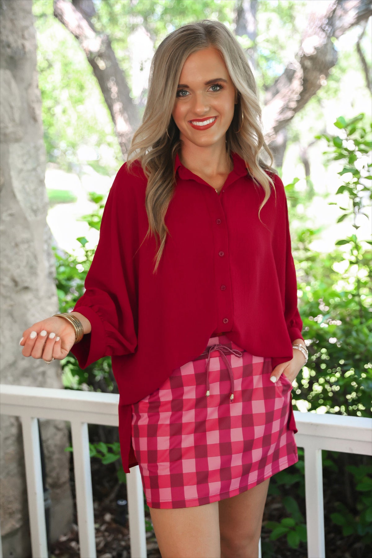 Berry Picnic Skort - Reg & Curvy