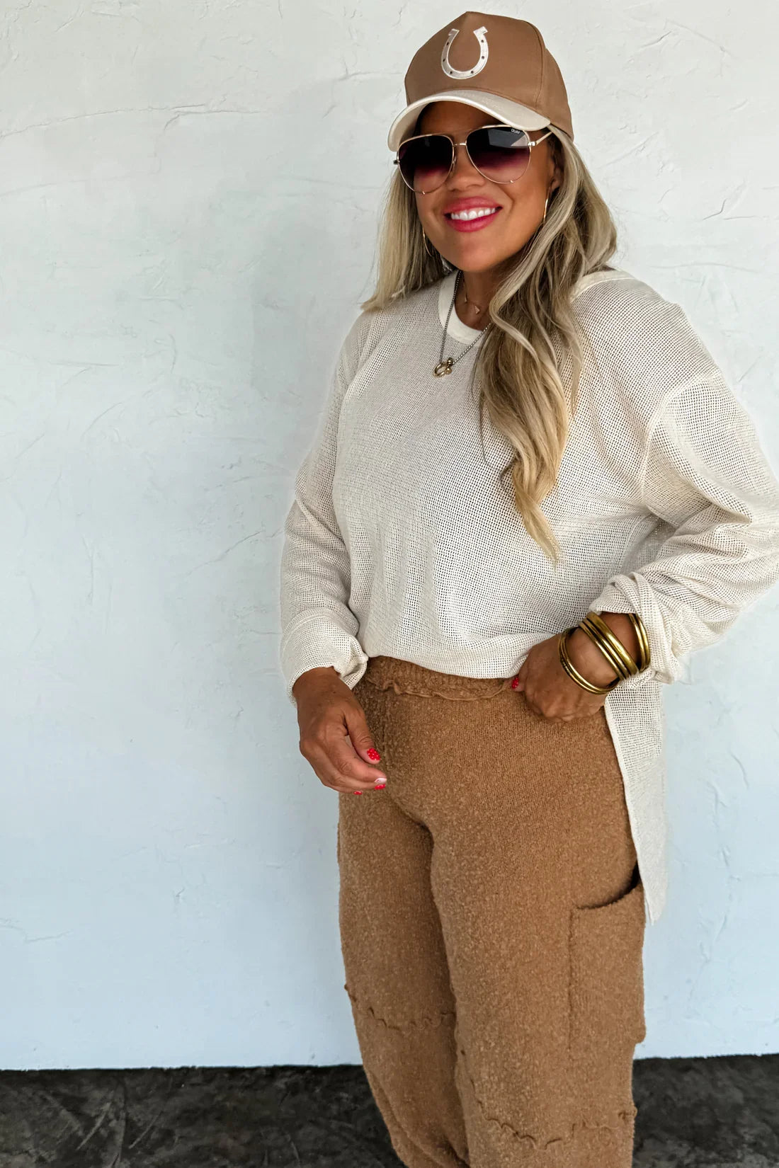 Coastal Breeze Mesh Tunic - Curvy
