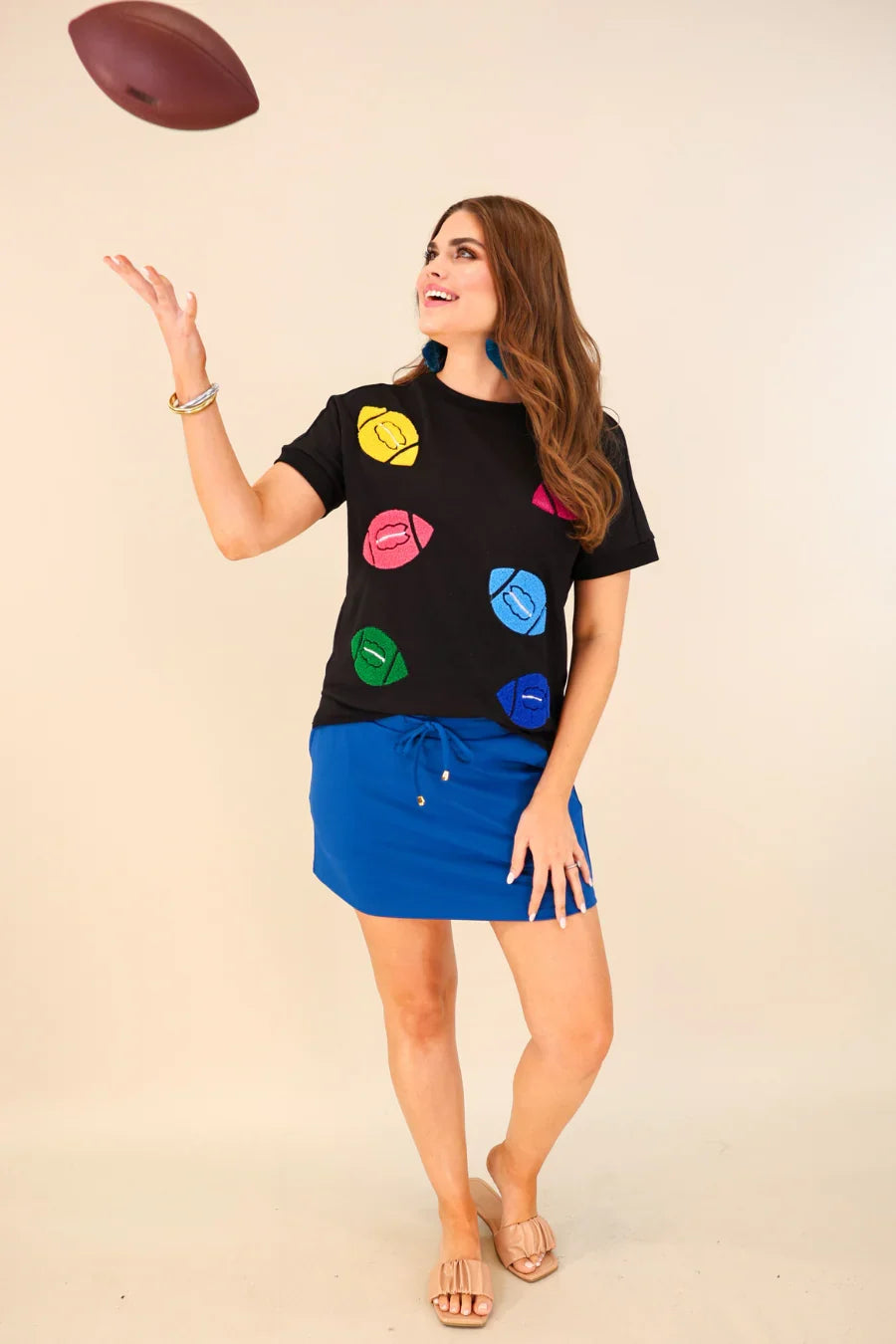 Touchdown Confetti Tee - Reg & Curvy