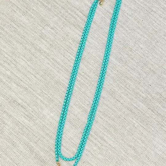 Seafoam Glow Chain Necklace