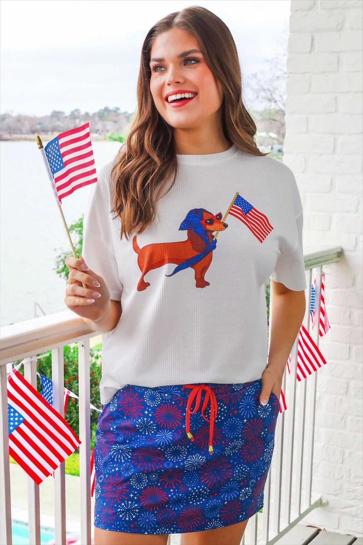 Firework Fizz Skort - Reg & Curvy