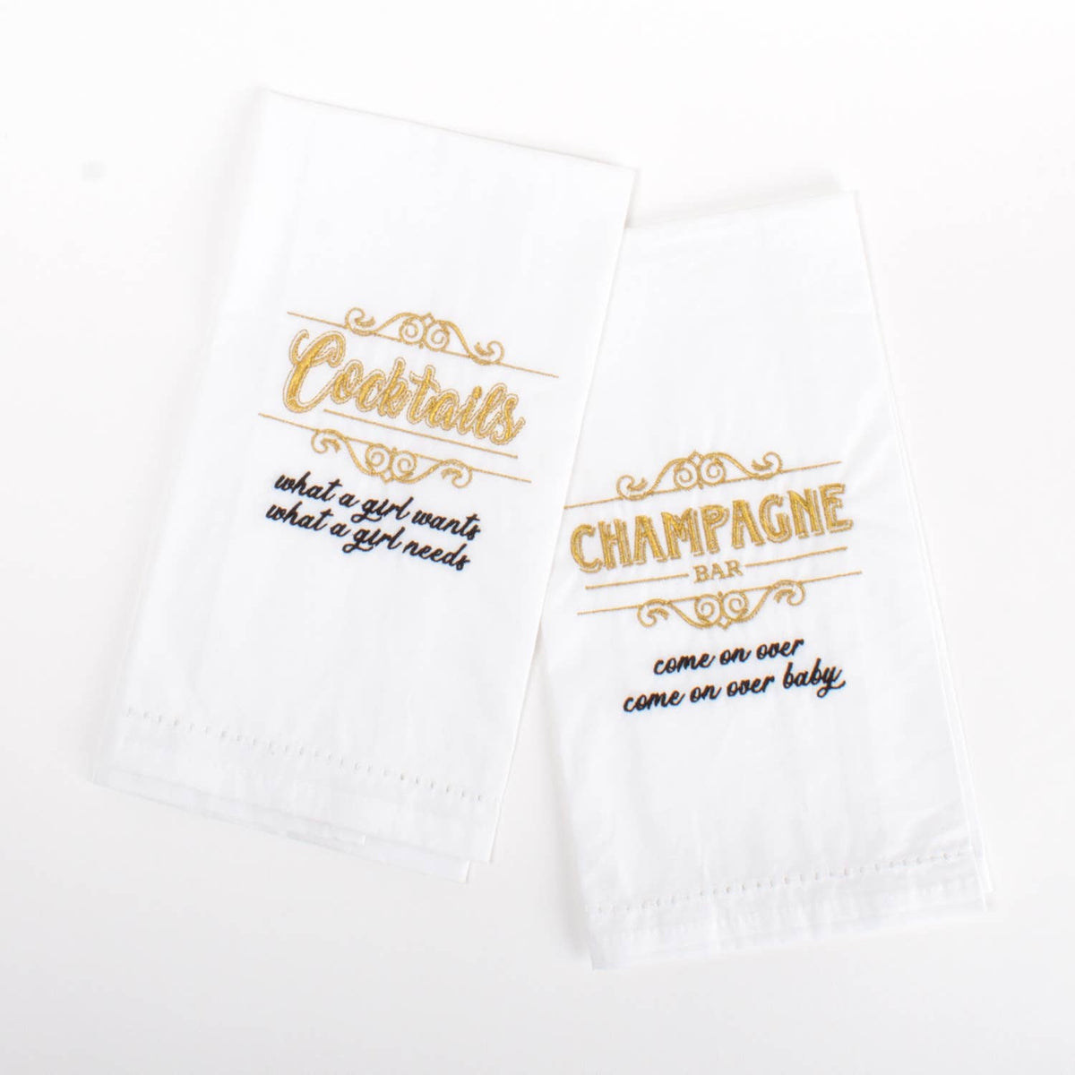 Cheers to the 90s Tea Towel Set