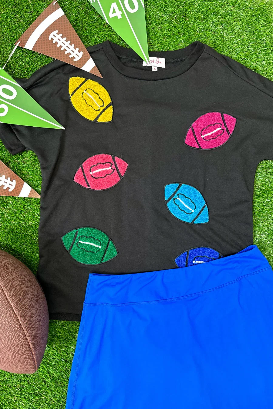 Touchdown Confetti Tee - Reg & Curvy
