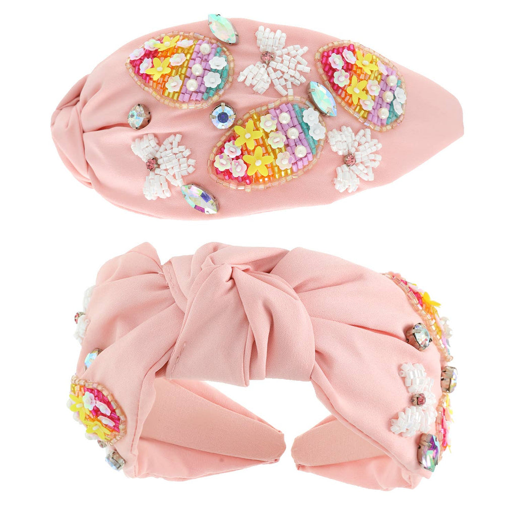 Blushing Bunny Egg Garden Headband