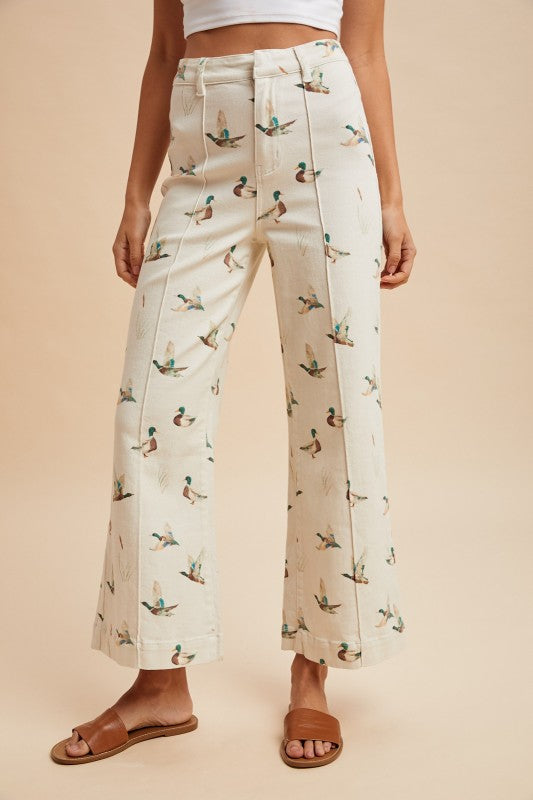 Mallard Moment Wide-Leg Denim - Reg & Curvy