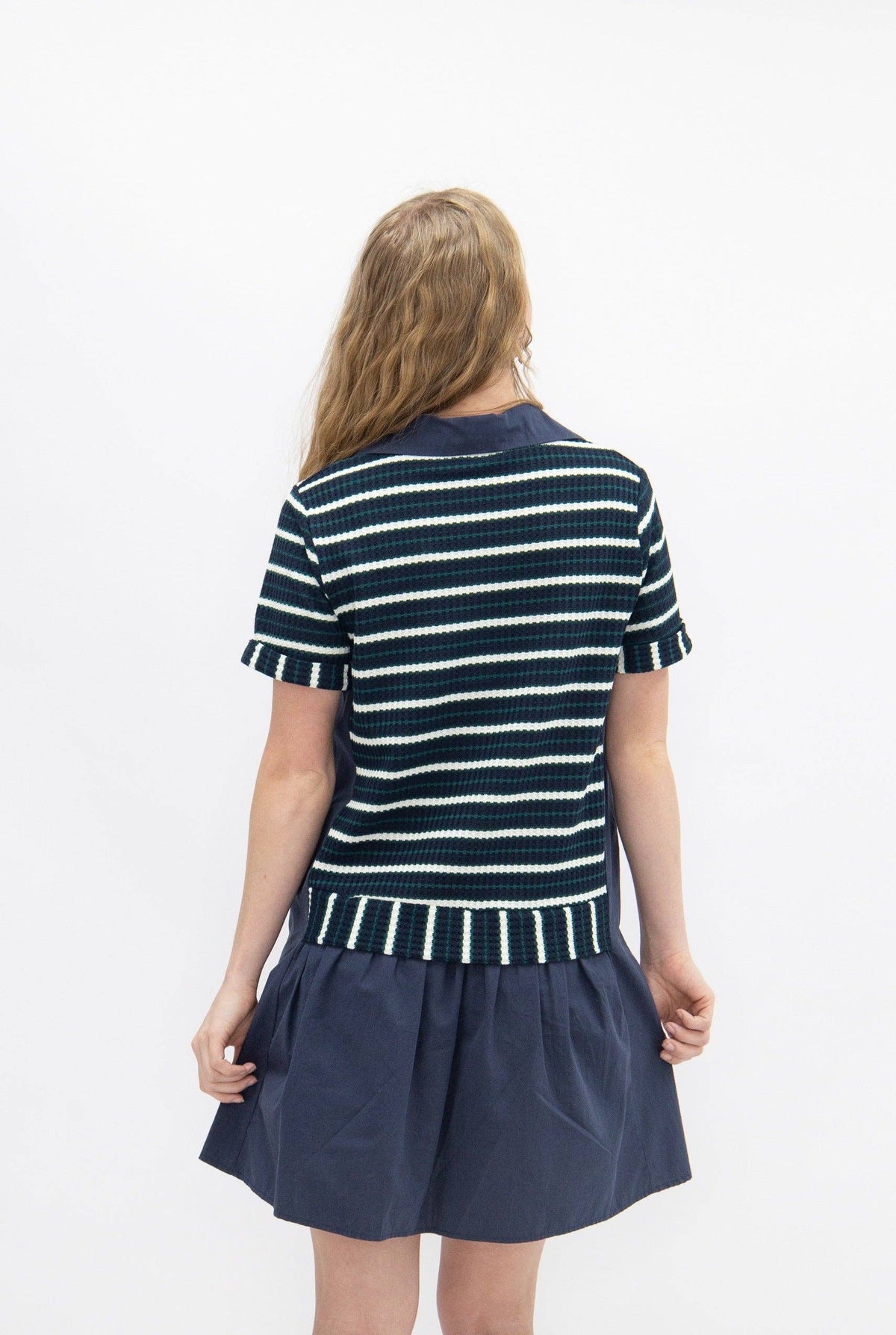 The Navy Lineup Polo Dress - Reg & Curvy