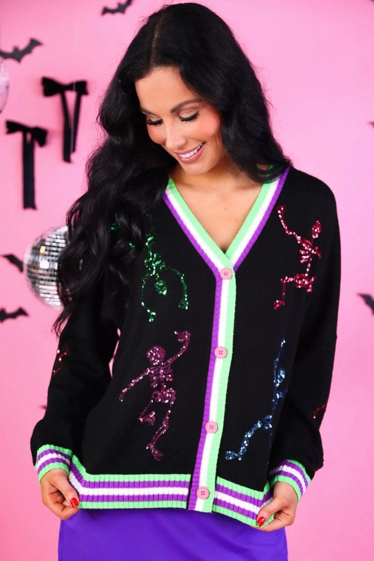 *PREORDER* Monster Mash Cardigan - Reg & Curvy