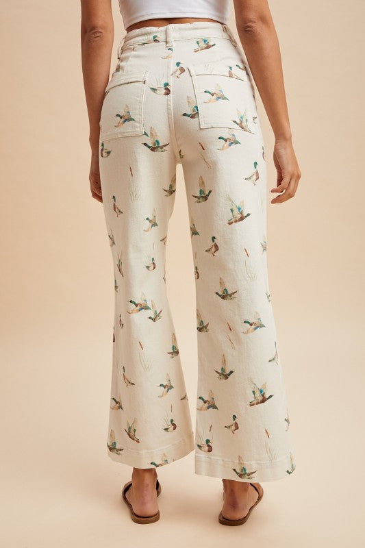 Mallard Moment Wide-Leg Denim - Reg & Curvy