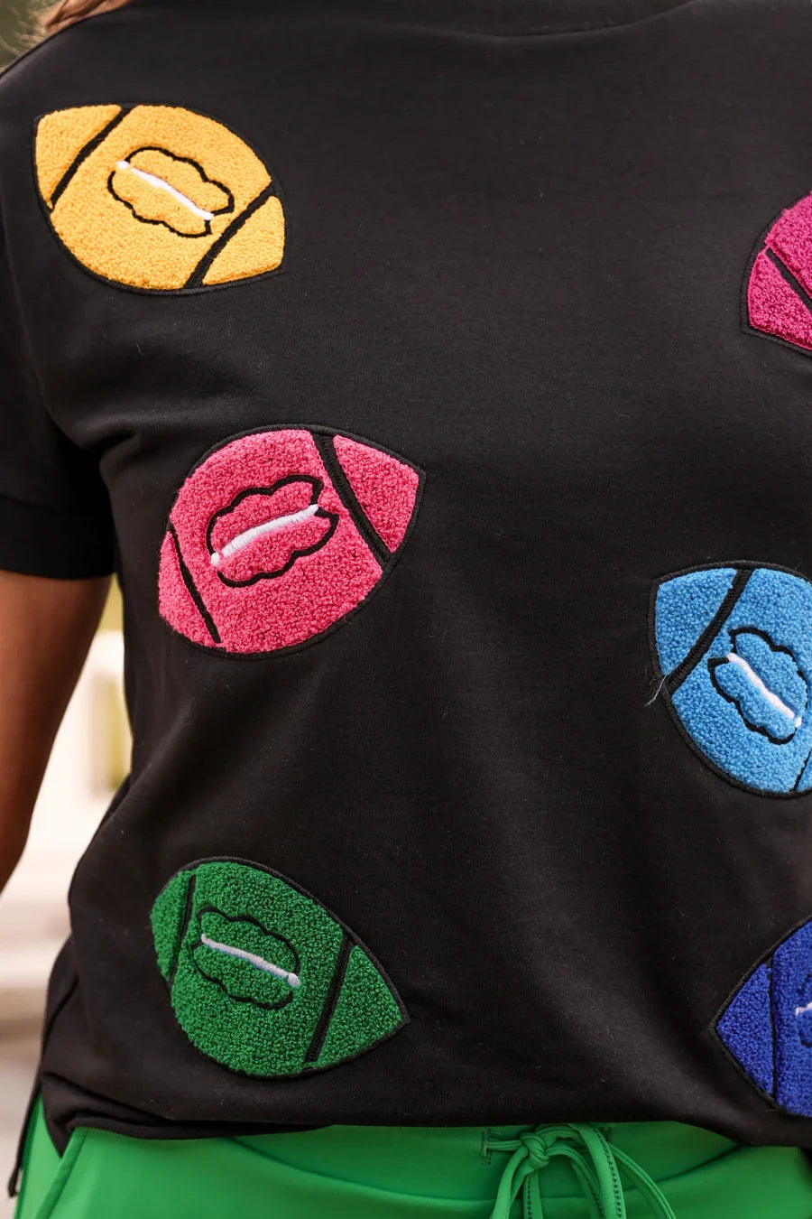 Touchdown Confetti Tee - Reg & Curvy
