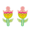 Sweet Petal Pop Tulip Earrings