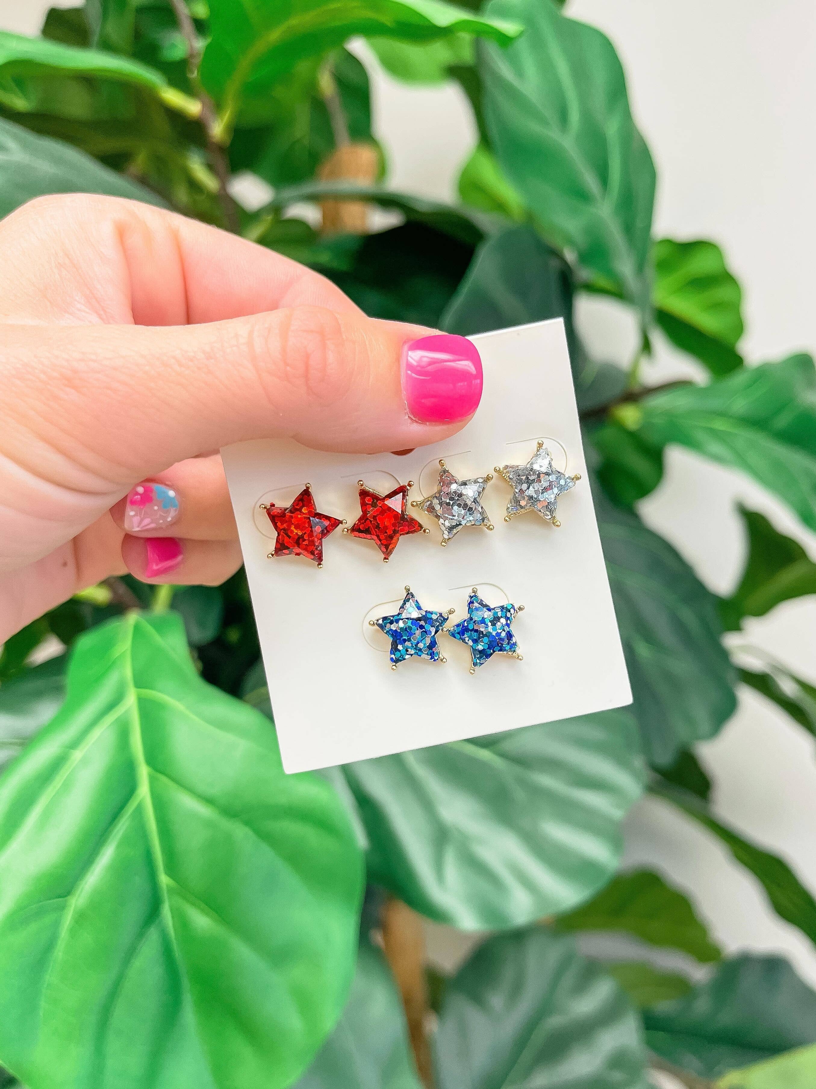 Twinkle Town Star Stud Earrings