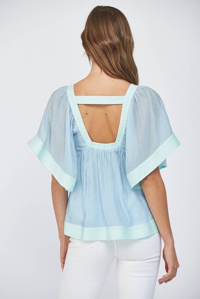 Mint To Be Babydoll Top