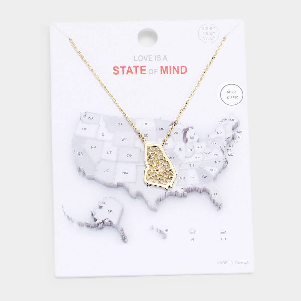 Homegrown Georgia Necklace