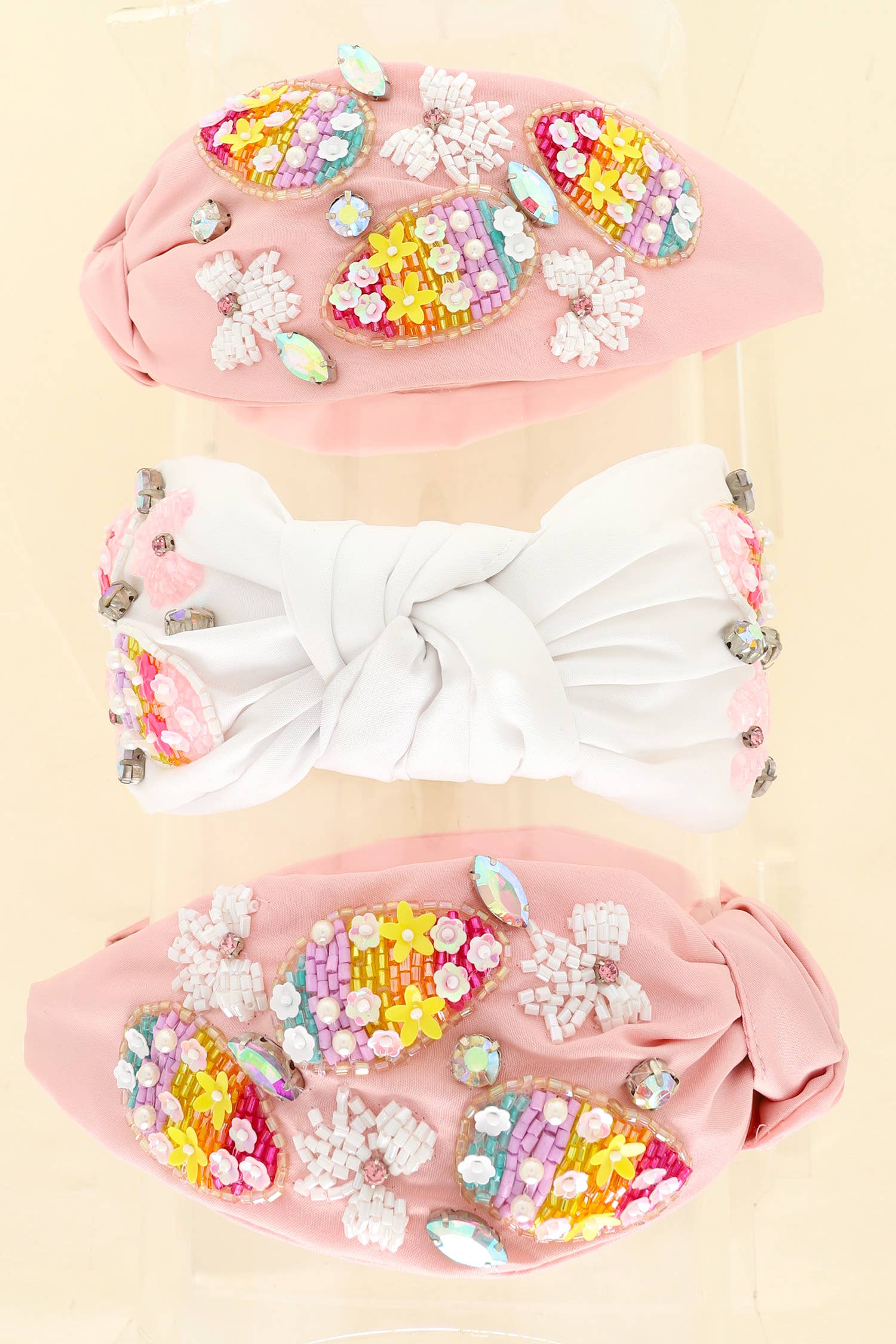 Blushing Bunny Egg Garden Headband