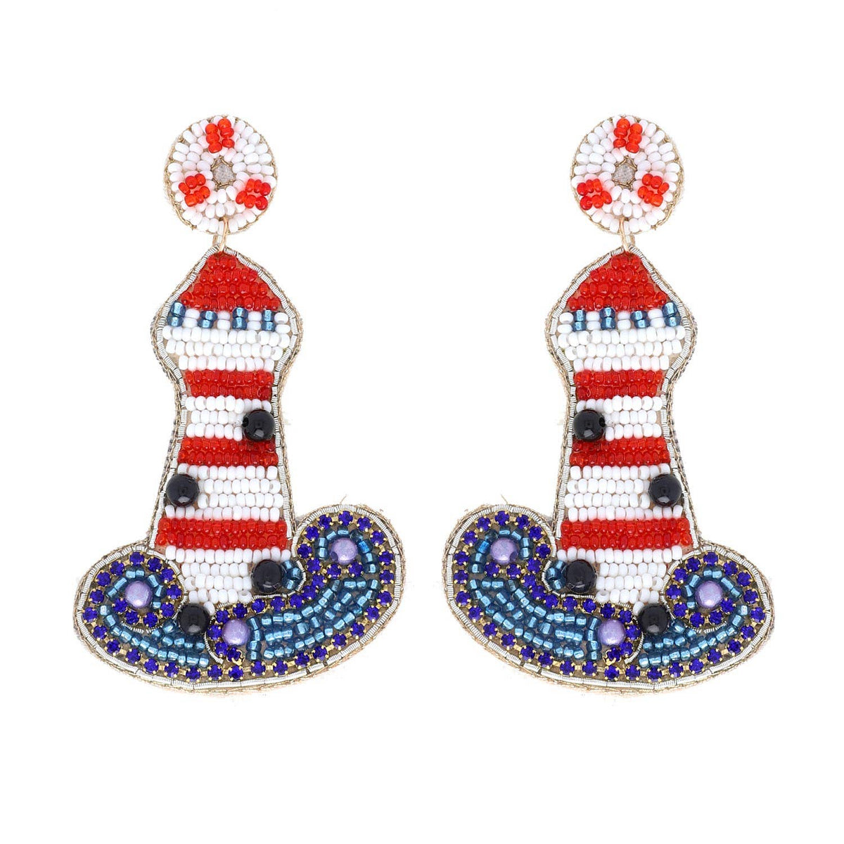 Stars, Stripes & Shorelines Earrings