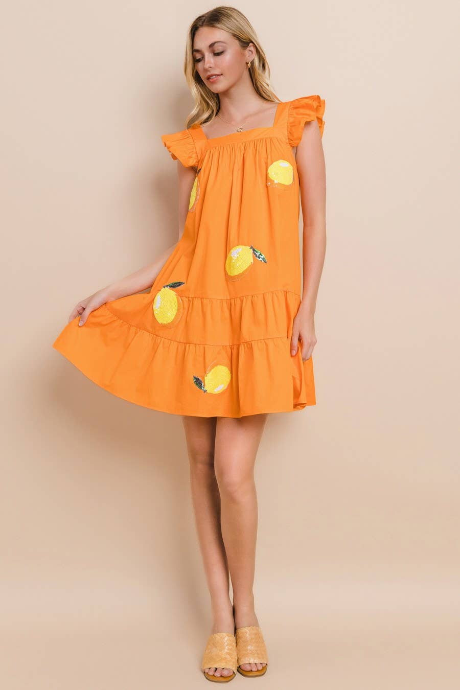 Limoncello Love Tiered Dress - 2 Colors