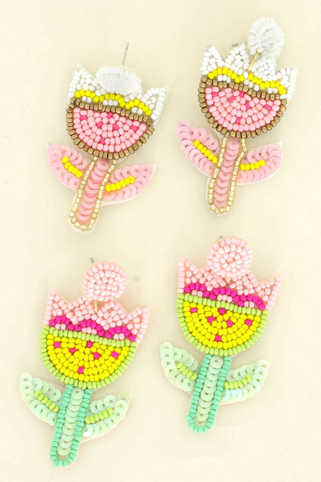 Sweet Petal Pop Tulip Earrings
