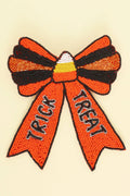 Trick or Treat Candy Corn Bow
