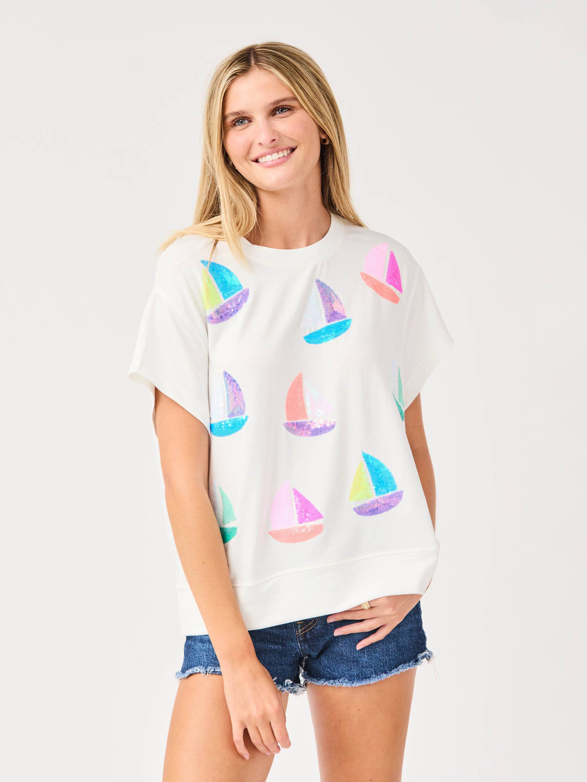 Seaside Sparkle Top