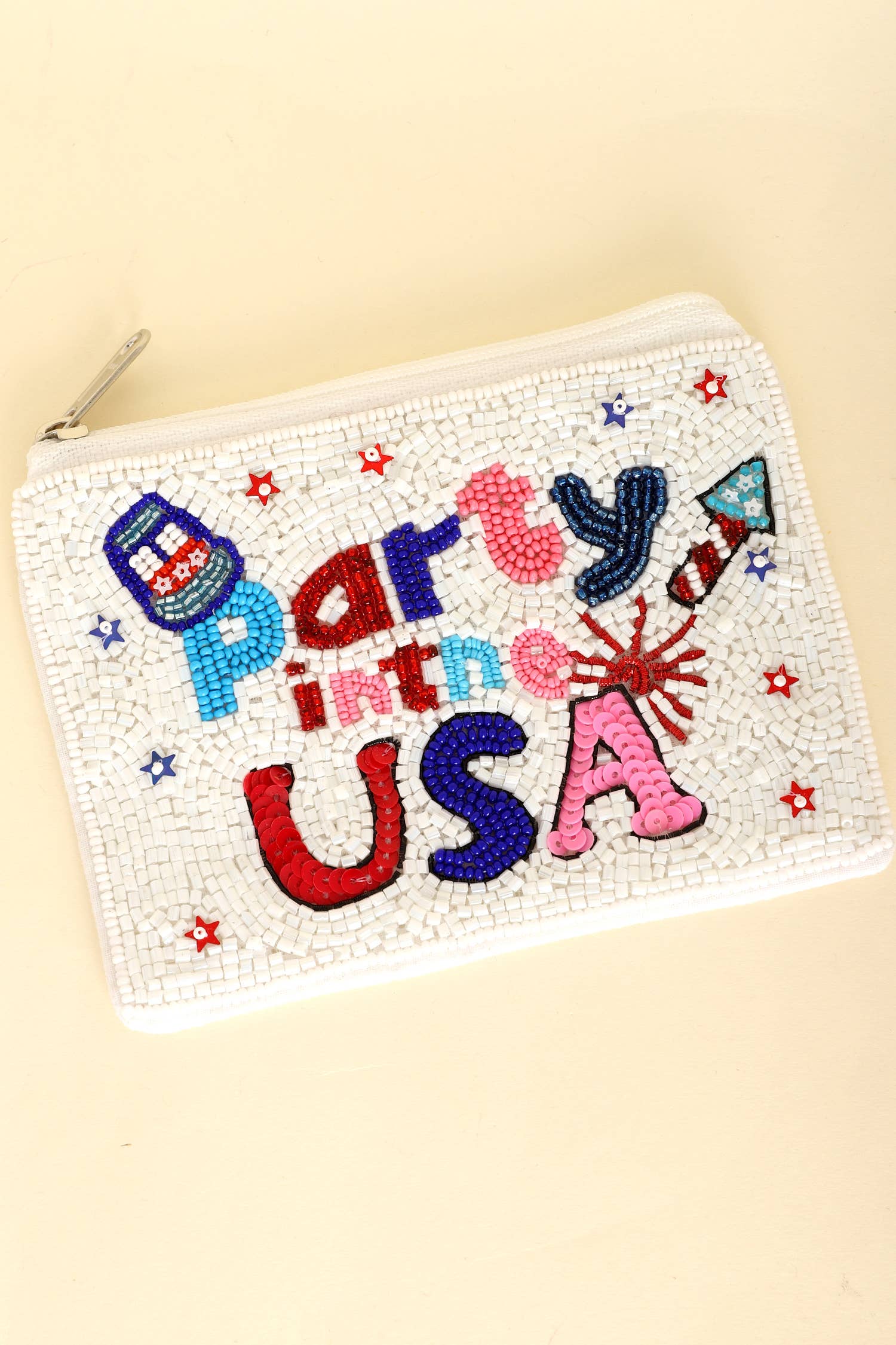 Party in the USA Sparkle Pouch
