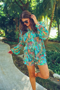 Wild Tropics Pleated Set - Reg & Curvy