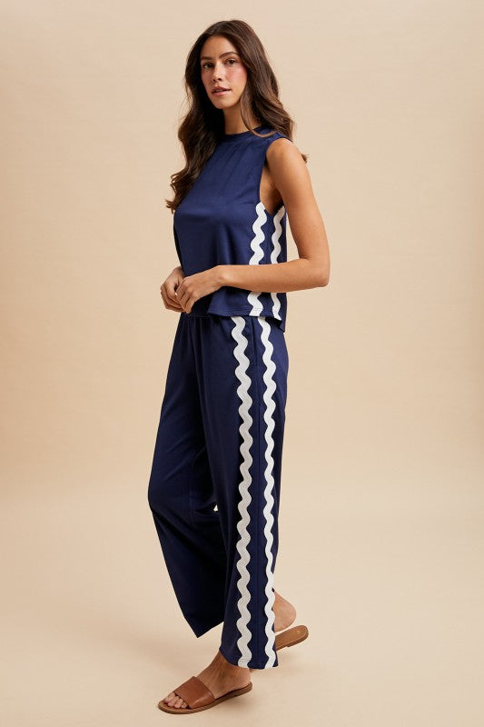 Coastal Cool Ric Rac Set - Reg & Curvy