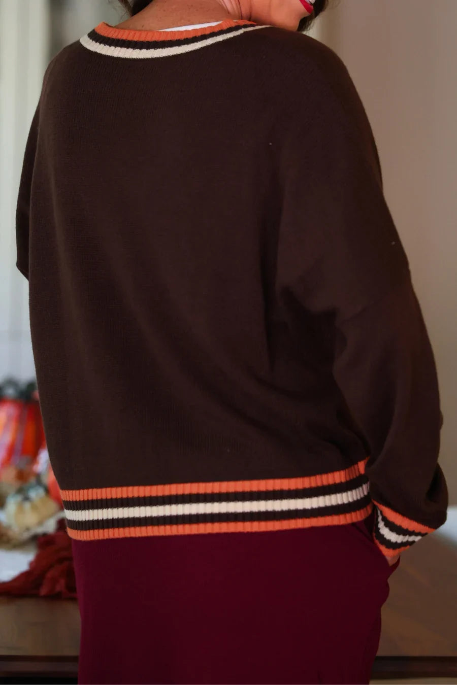 *PREORDER* Pumpkin Charm Cardigan - Reg & Curvy