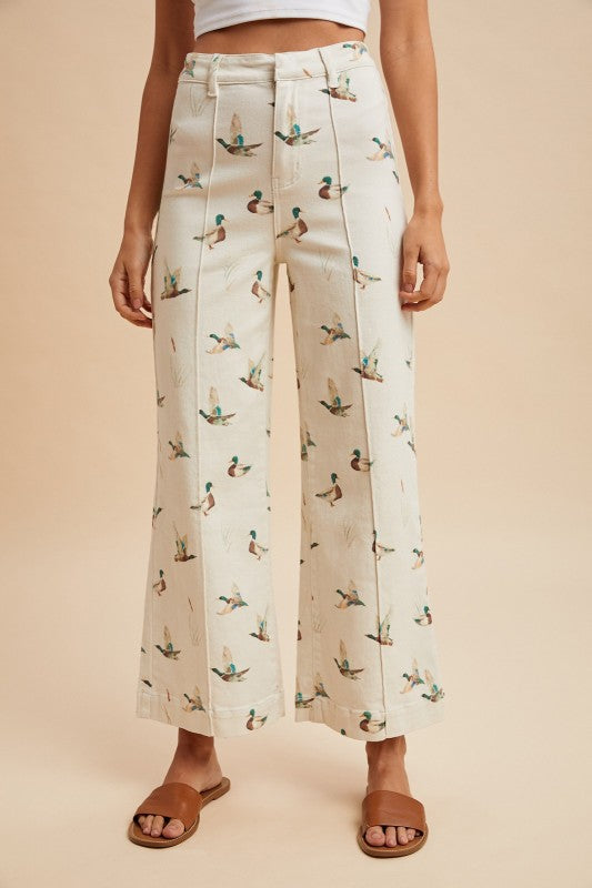 Mallard Moment Wide-Leg Denim - Reg & Curvy