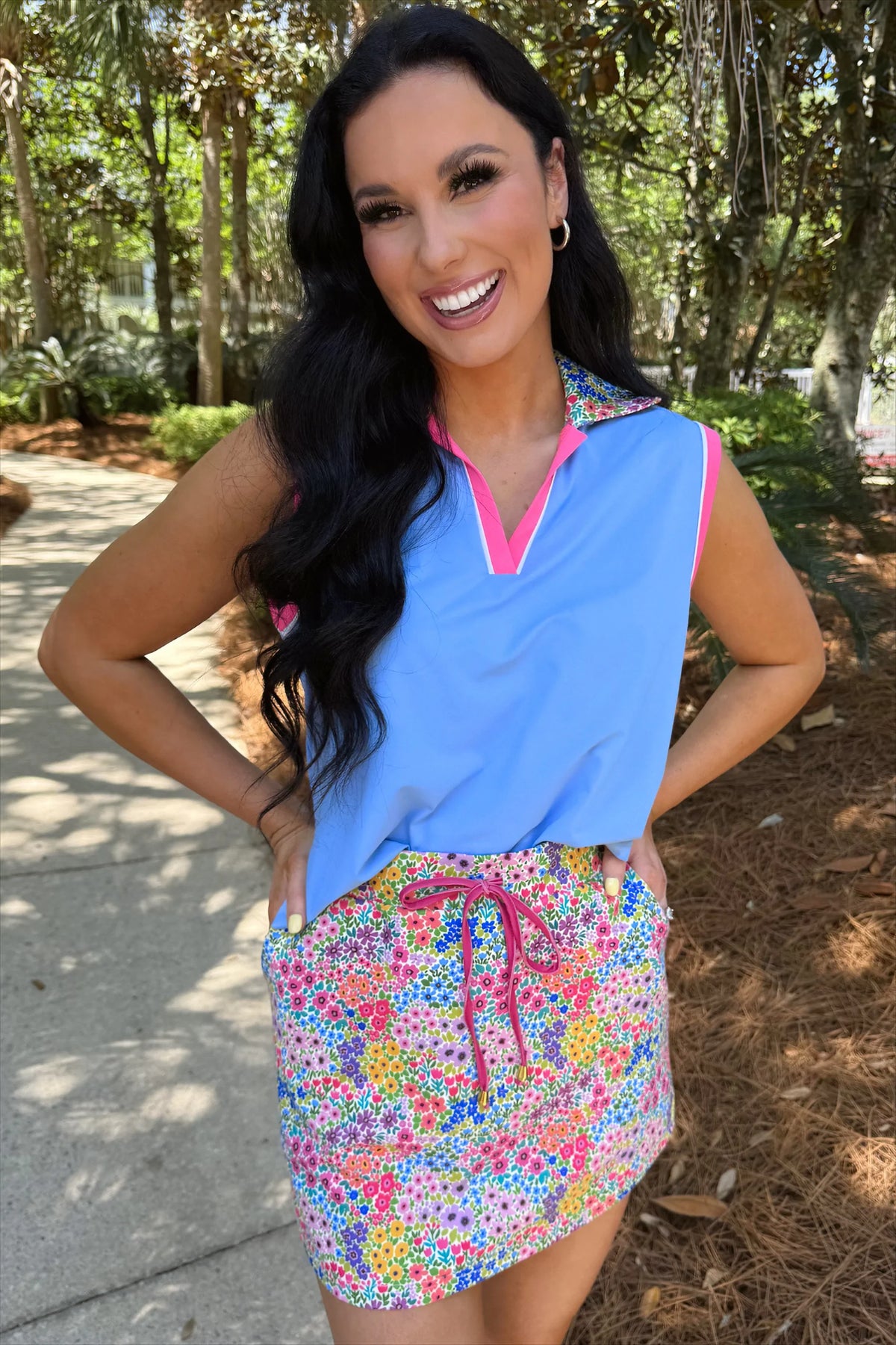 Garden Party Getaway Skort - Reg & Curvy