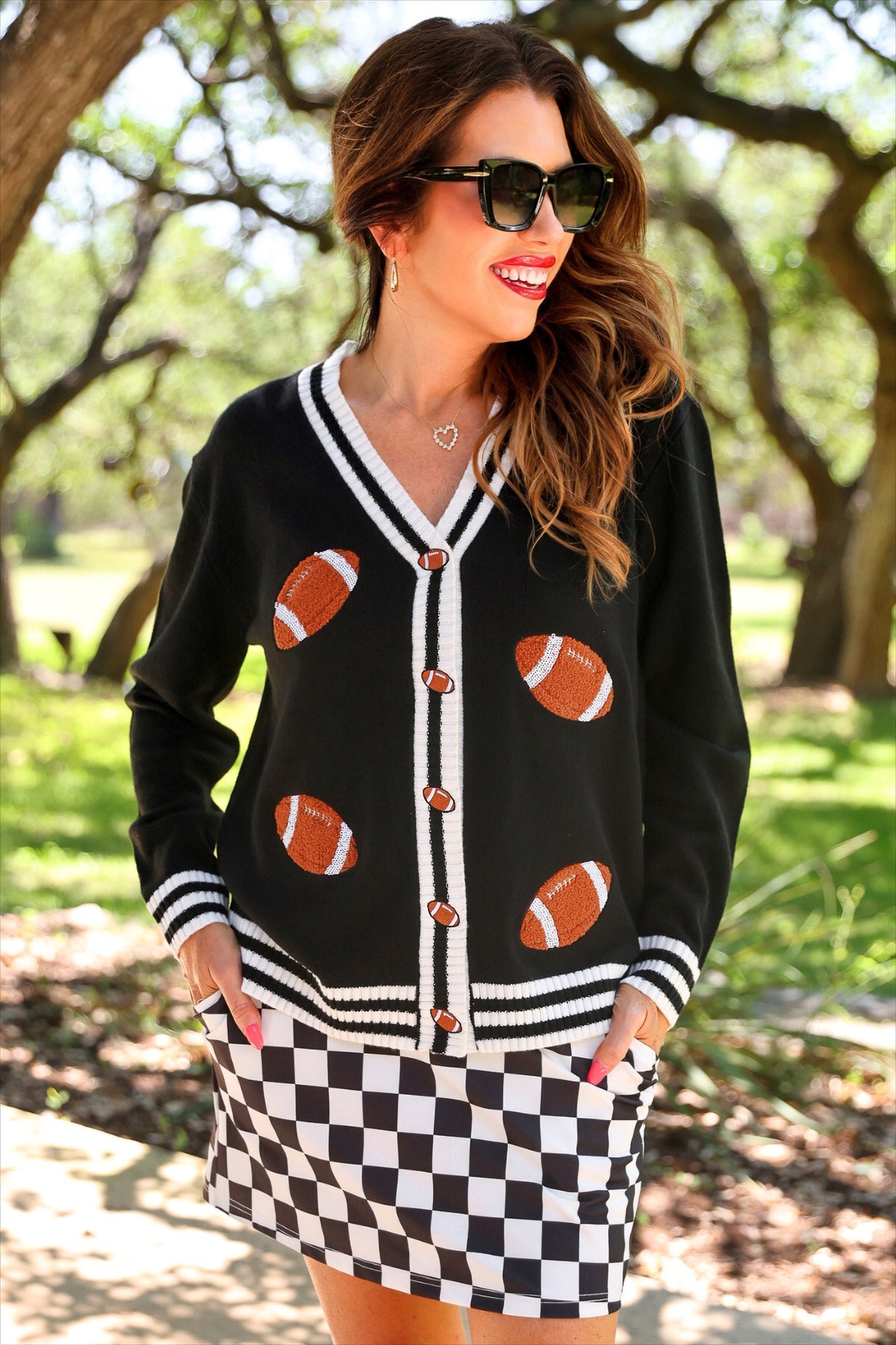 Touchdown Time Cardigan - Reg & Curvy
