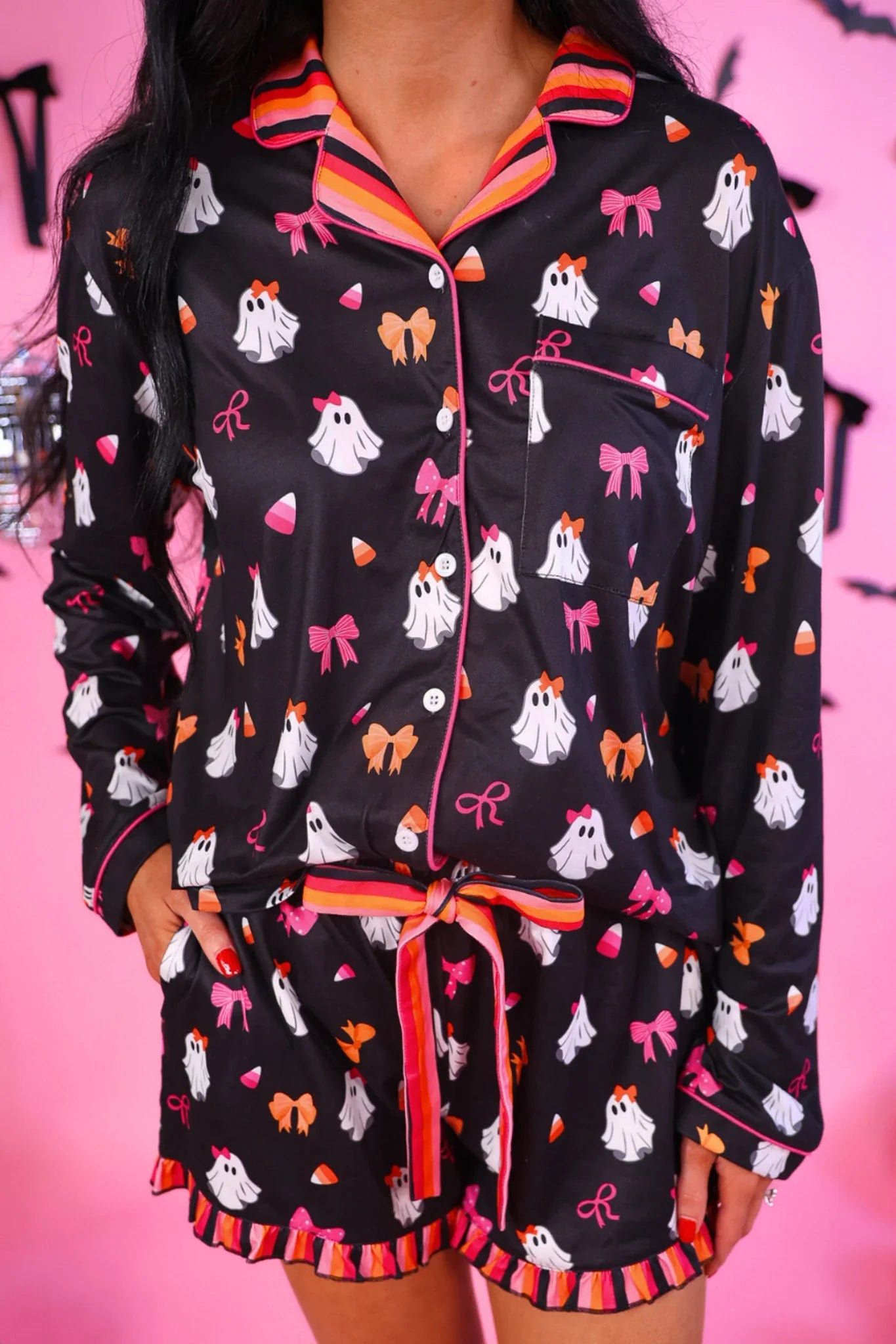 *PREORDER* Sweet Dreams & Spooky Pajama Set - Reg & Curvy