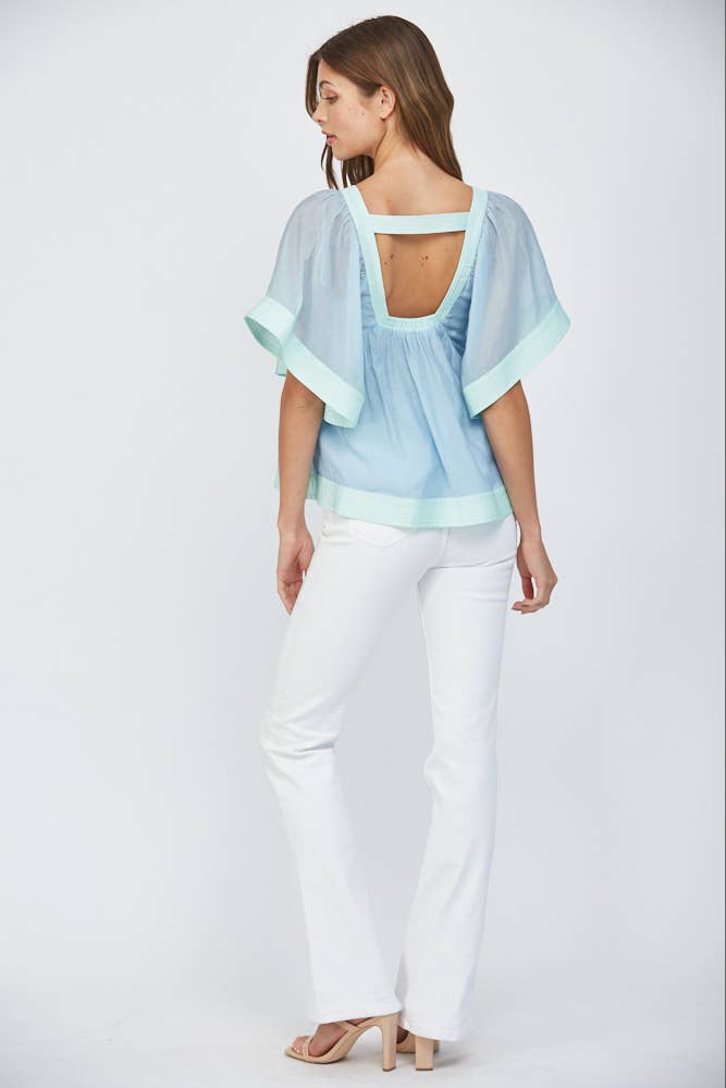 Mint To Be Babydoll Top