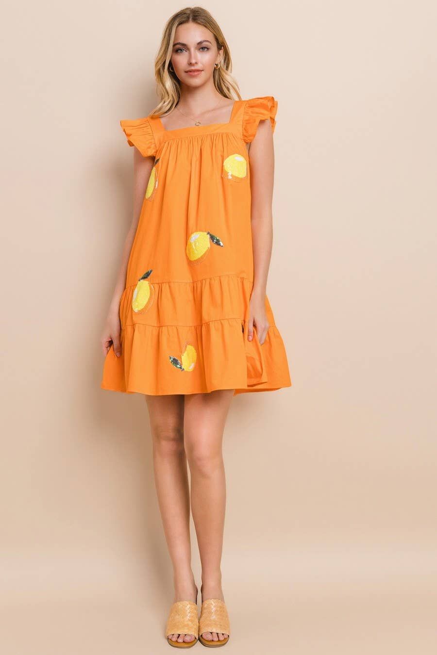 Limoncello Love Tiered Dress - 2 Colors
