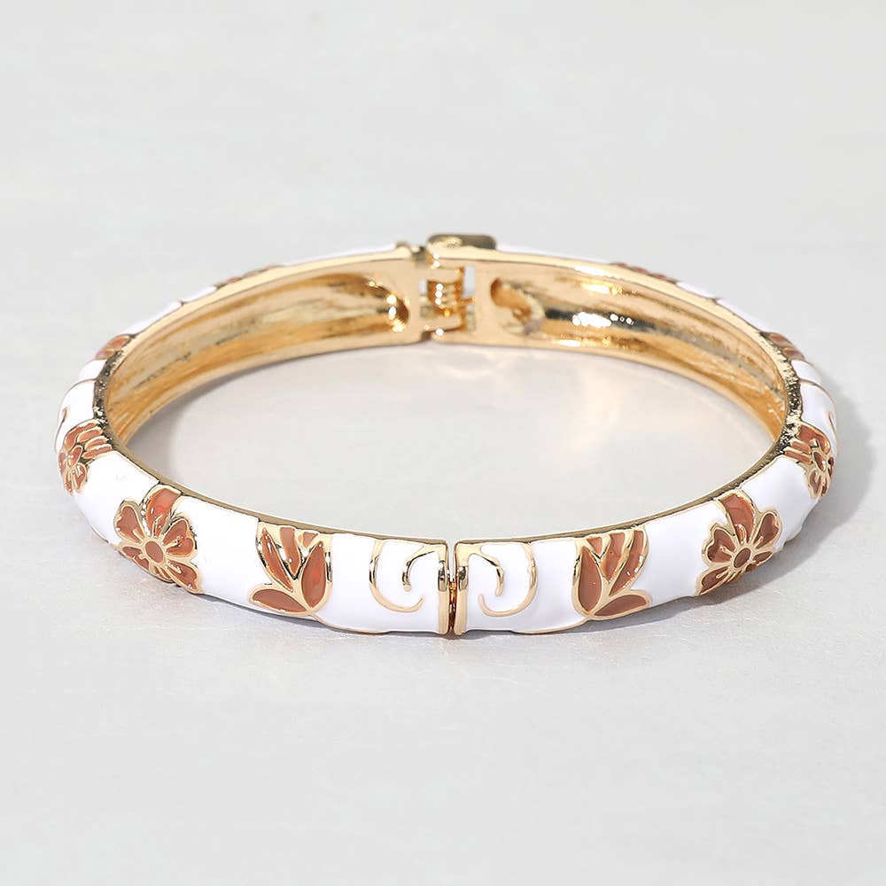 Golden Garden Bangle - 2 Colors