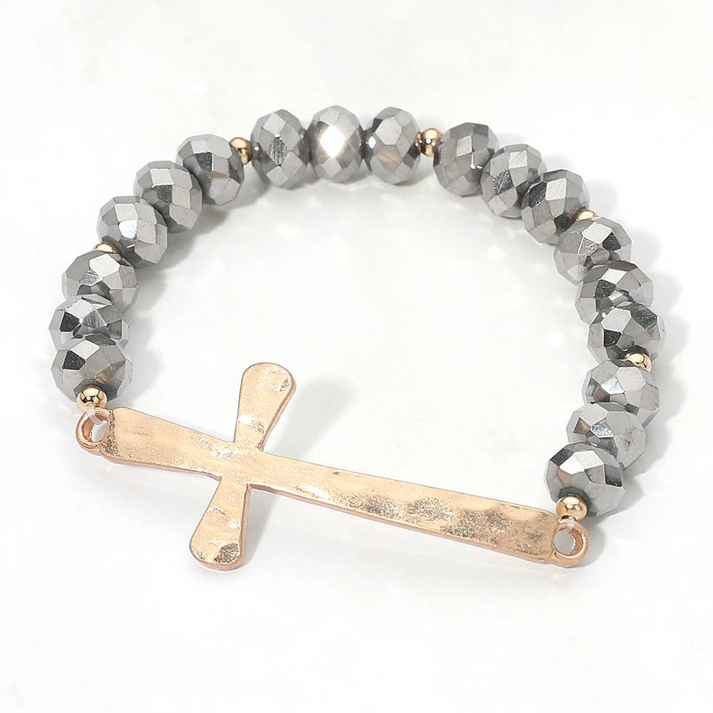 Faith & Grace Beaded Bracelet