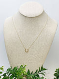 Lucky Charm Horseshoe Necklace