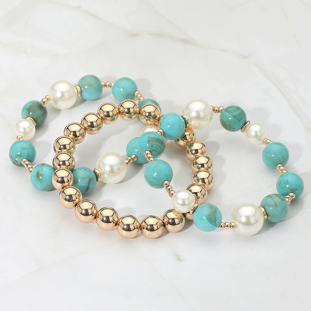 Turquoise Tide Bracelet Set
