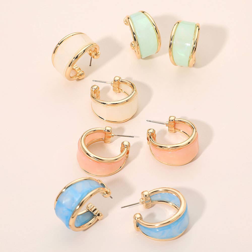 Color Pop Resin Hoops