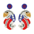 Star-Spangled Soar Eagle Earrings