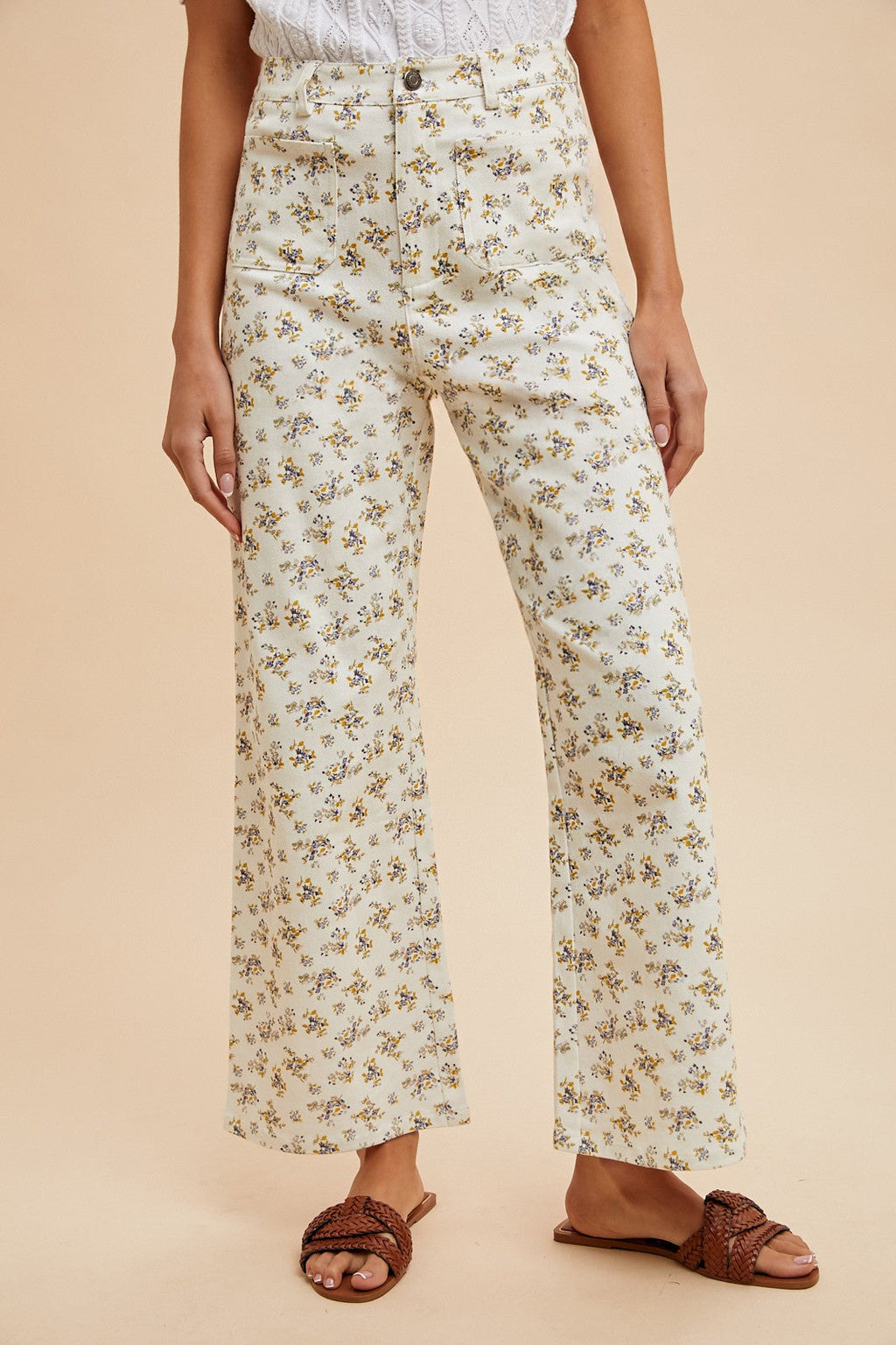 Petal Play Wide Leg Jeans - Reg & Curvy