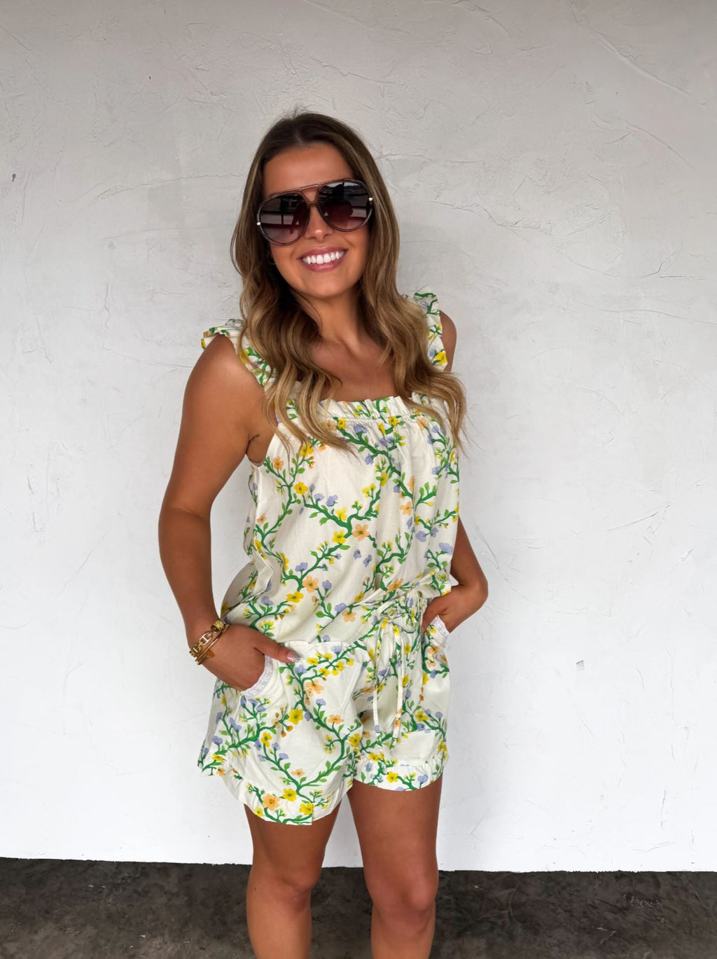 Floral Lattice Set - Reg & Curvy