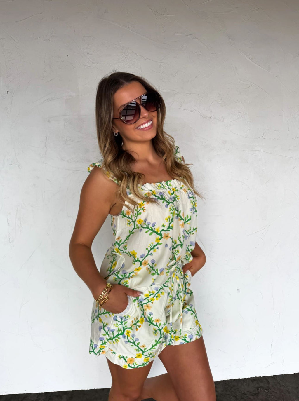 Floral Lattice Set - Reg & Curvy
