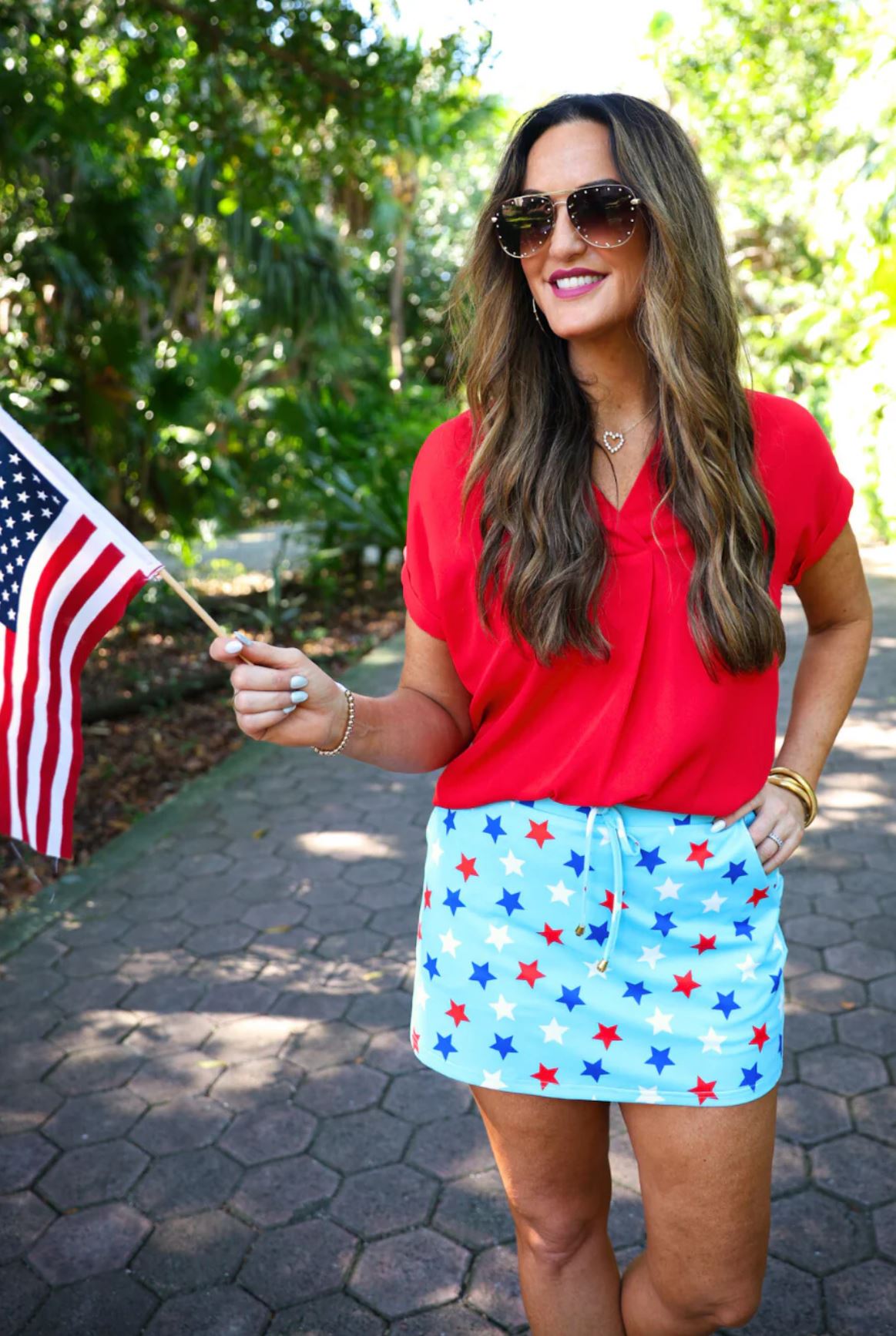 Ready for Fireworks Skort - Reg & Curvy