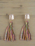 Vibrant Sway Stud Earrings
